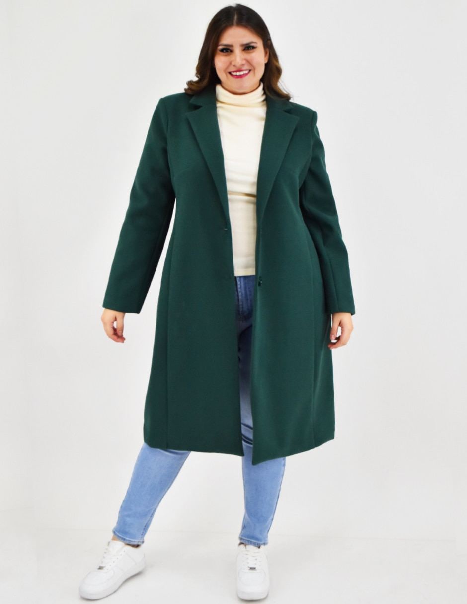 Abrigo cruzado para mujer 6