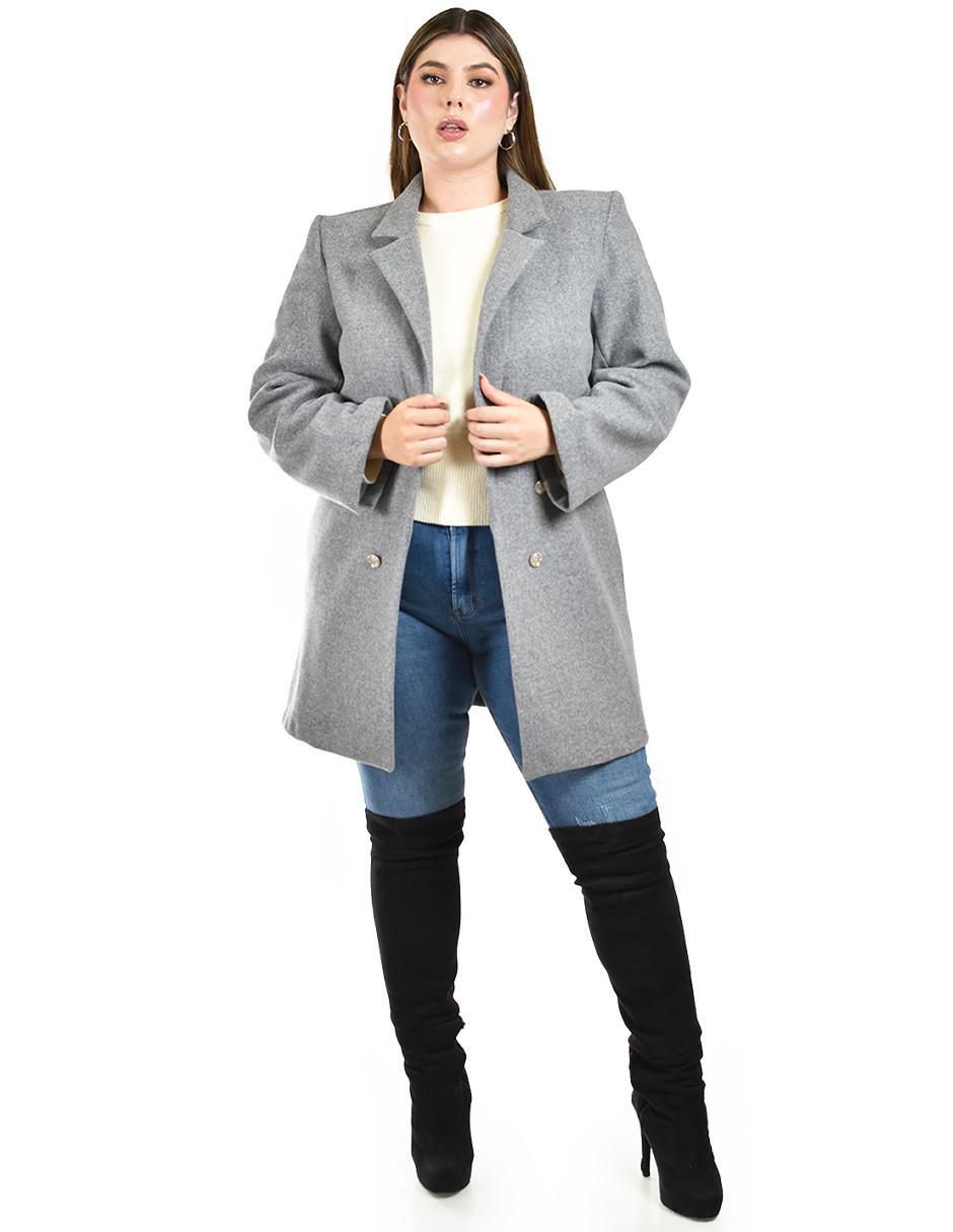 Abrigo cruzado para mujer 4