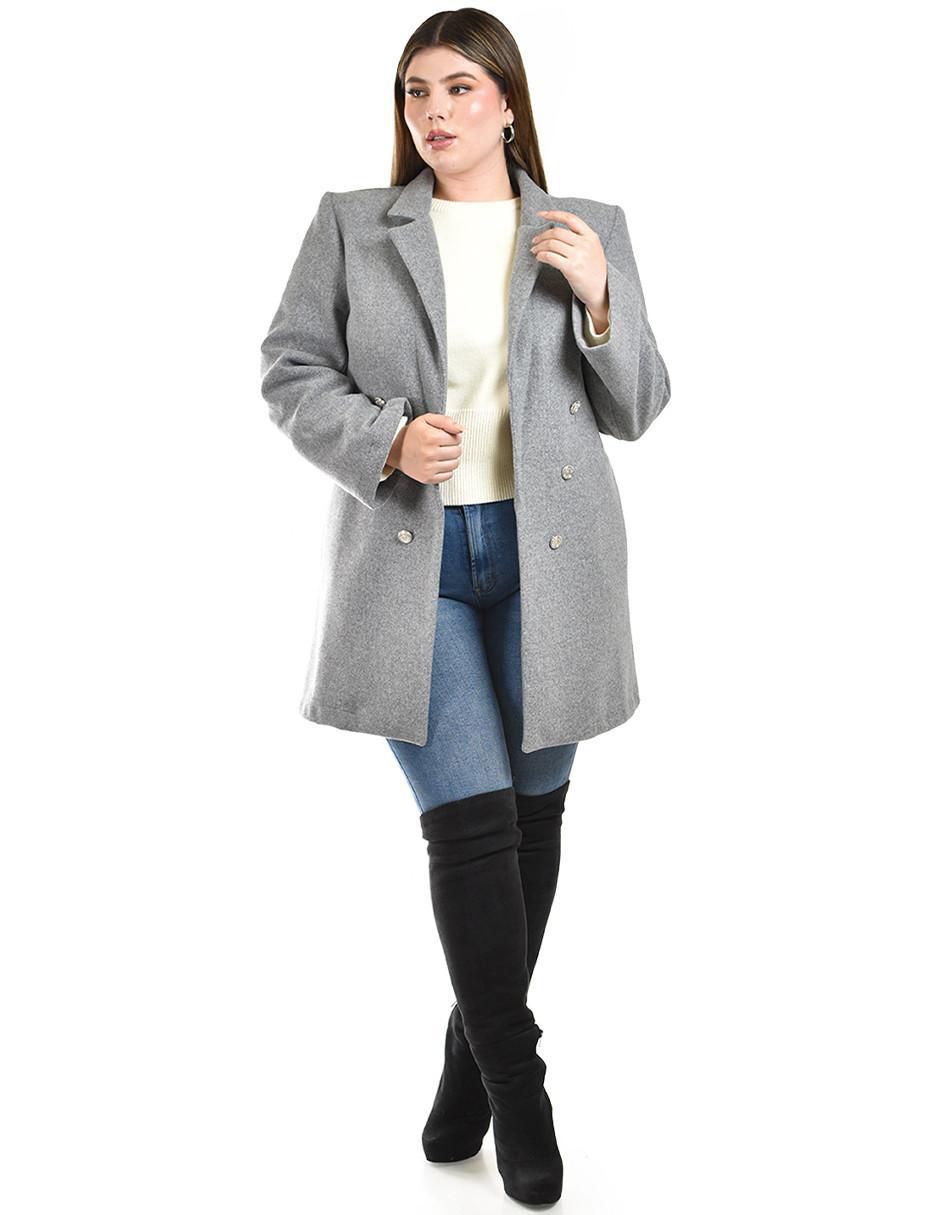Abrigo cruzado para mujer 5