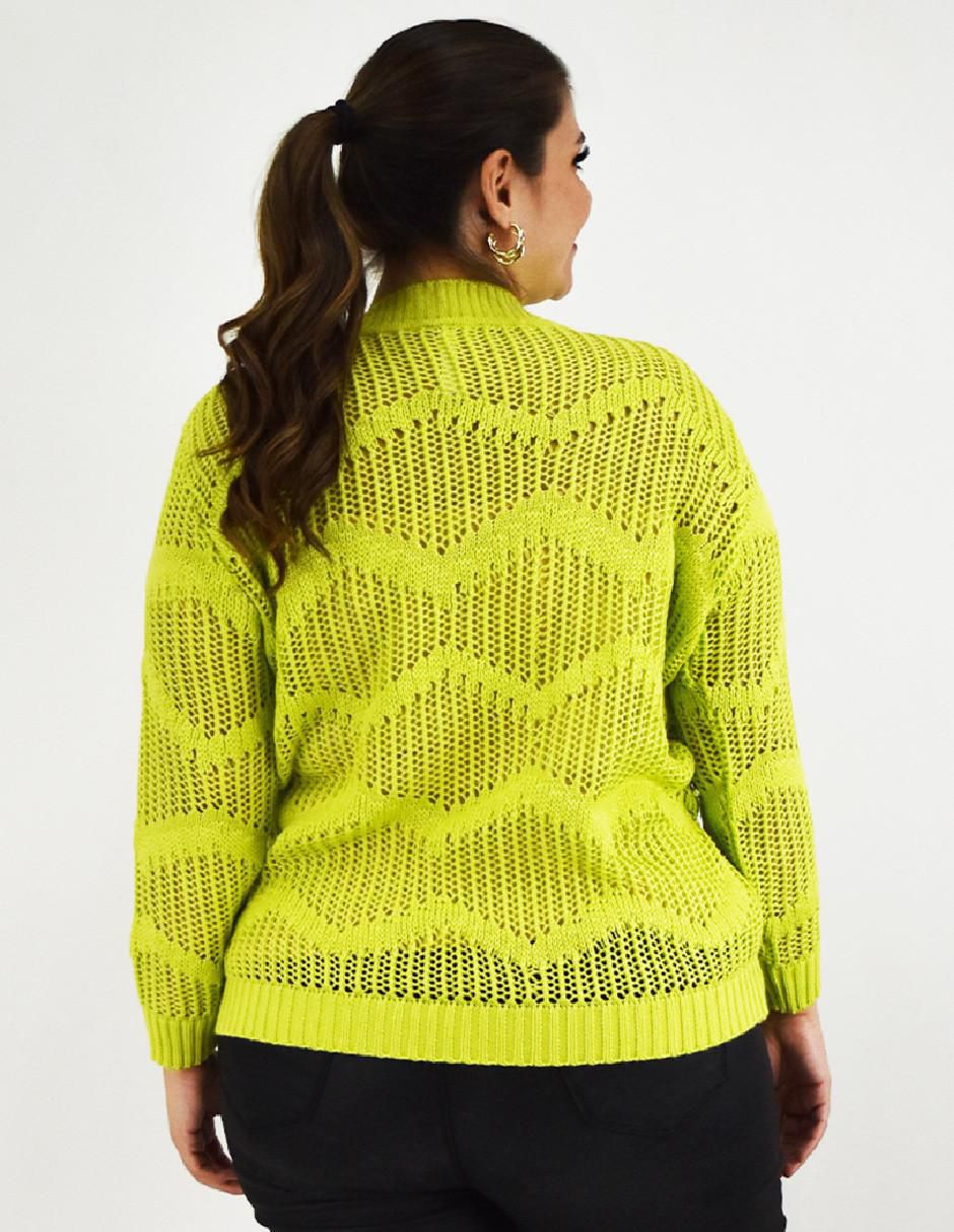 Suéter cuello redondo para mujer 3