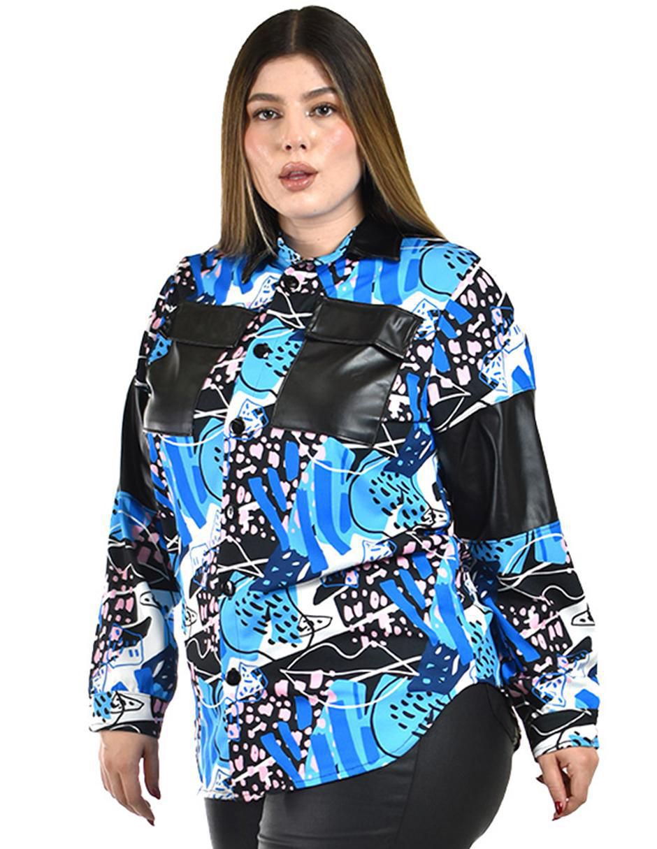 Blusa camisera manga larga para mujer 2