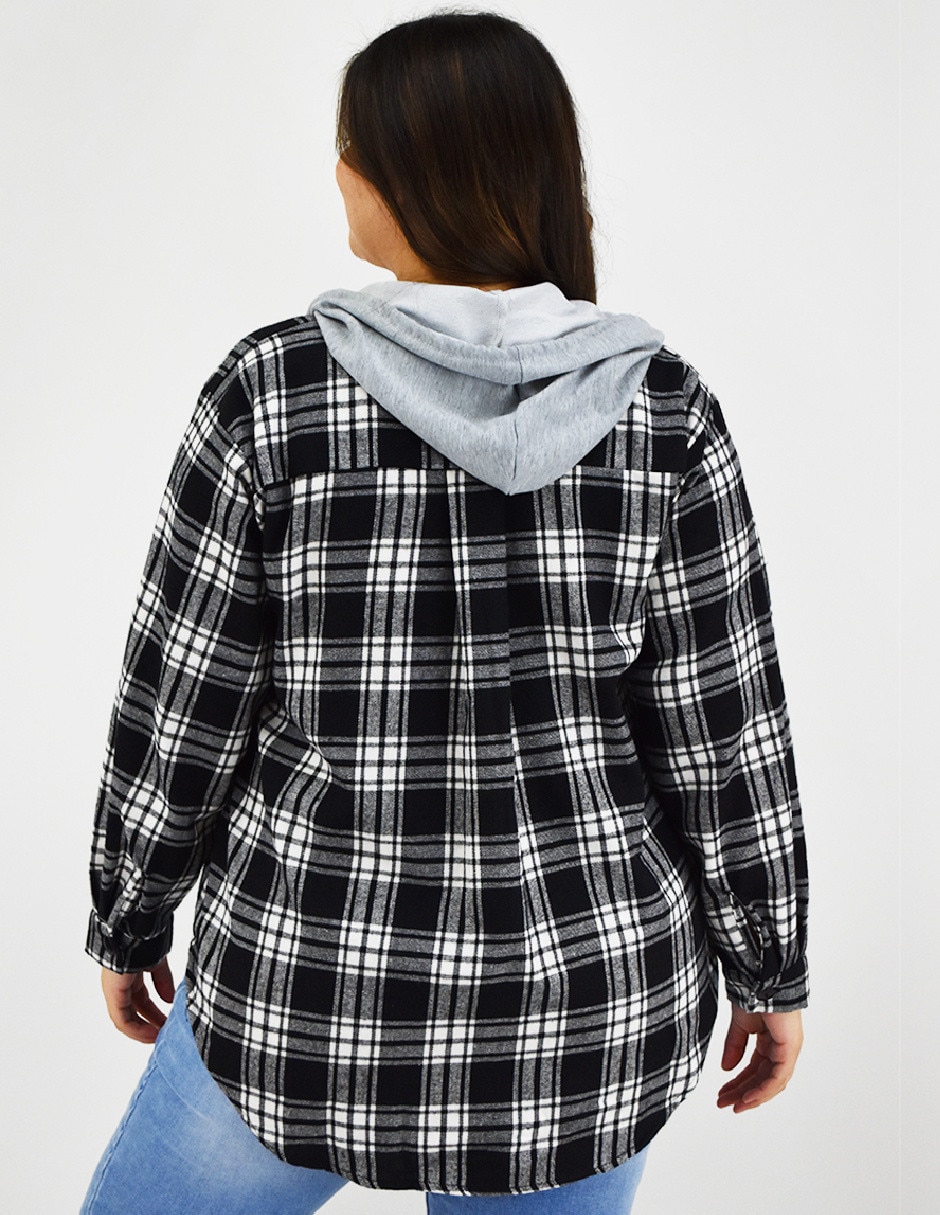 Blusa camisera manga larga para mujer 3