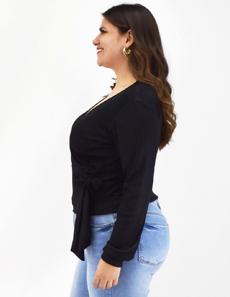 Blusa manga larga para mujer 2