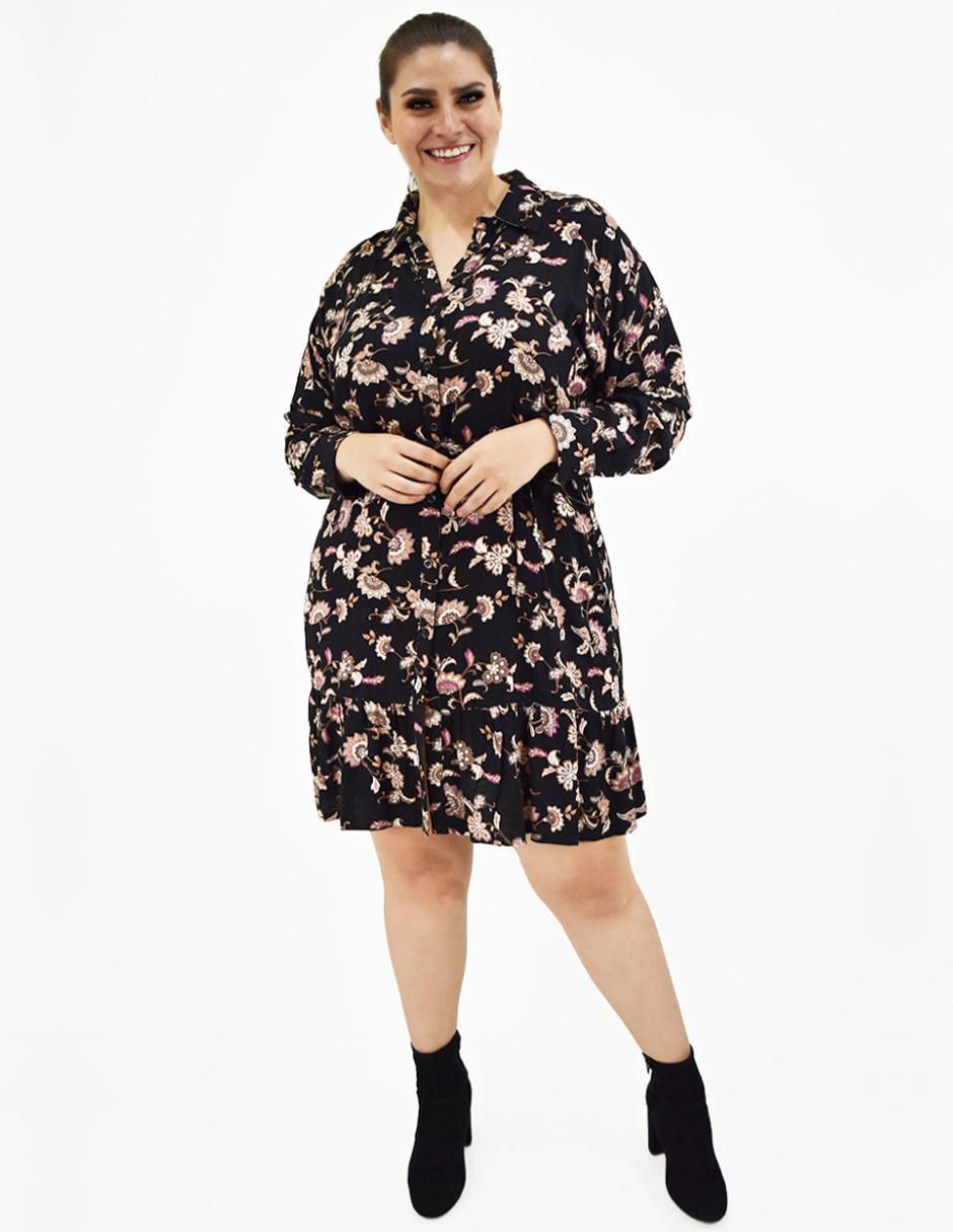 Vestido arriba de la rodilla casual para mujer 5