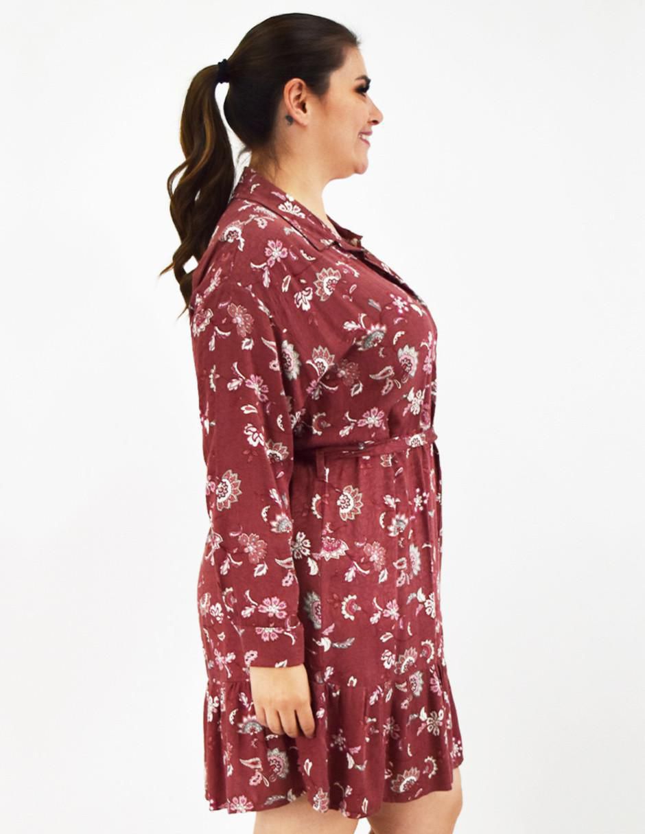 Vestido arriba de la rodilla casual para mujer 2