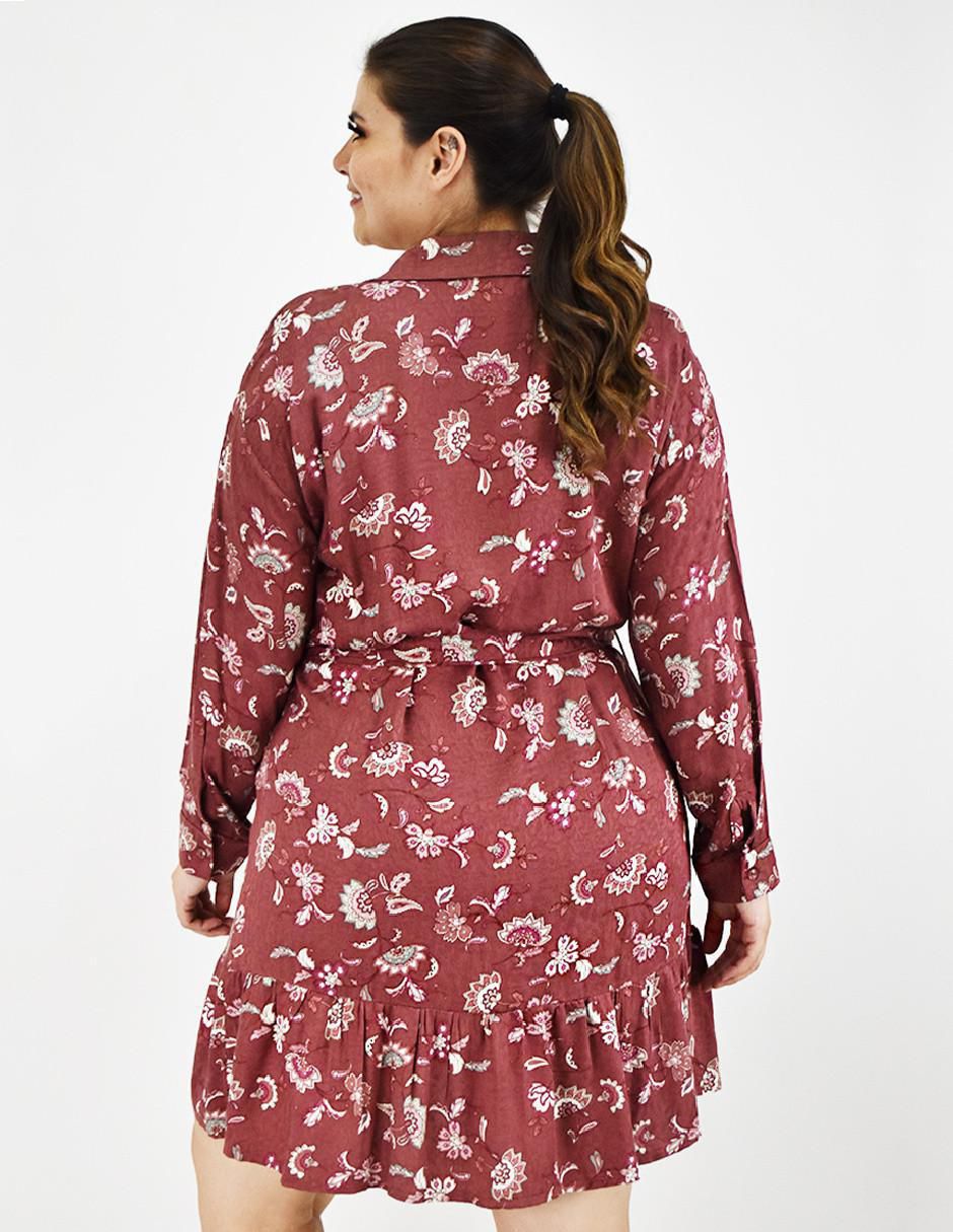 Vestido arriba de la rodilla casual para mujer 3