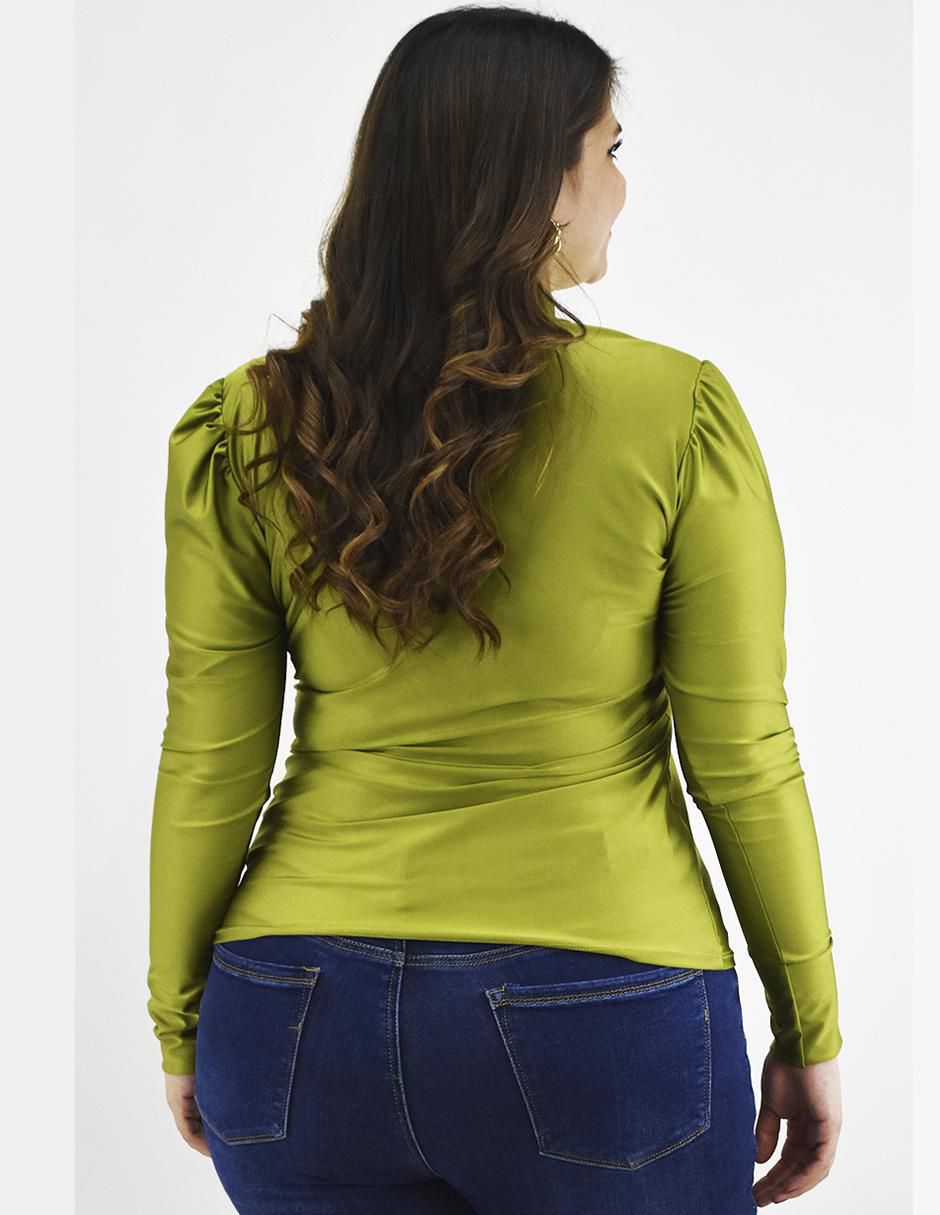 Blusa manga larga para mujer 4