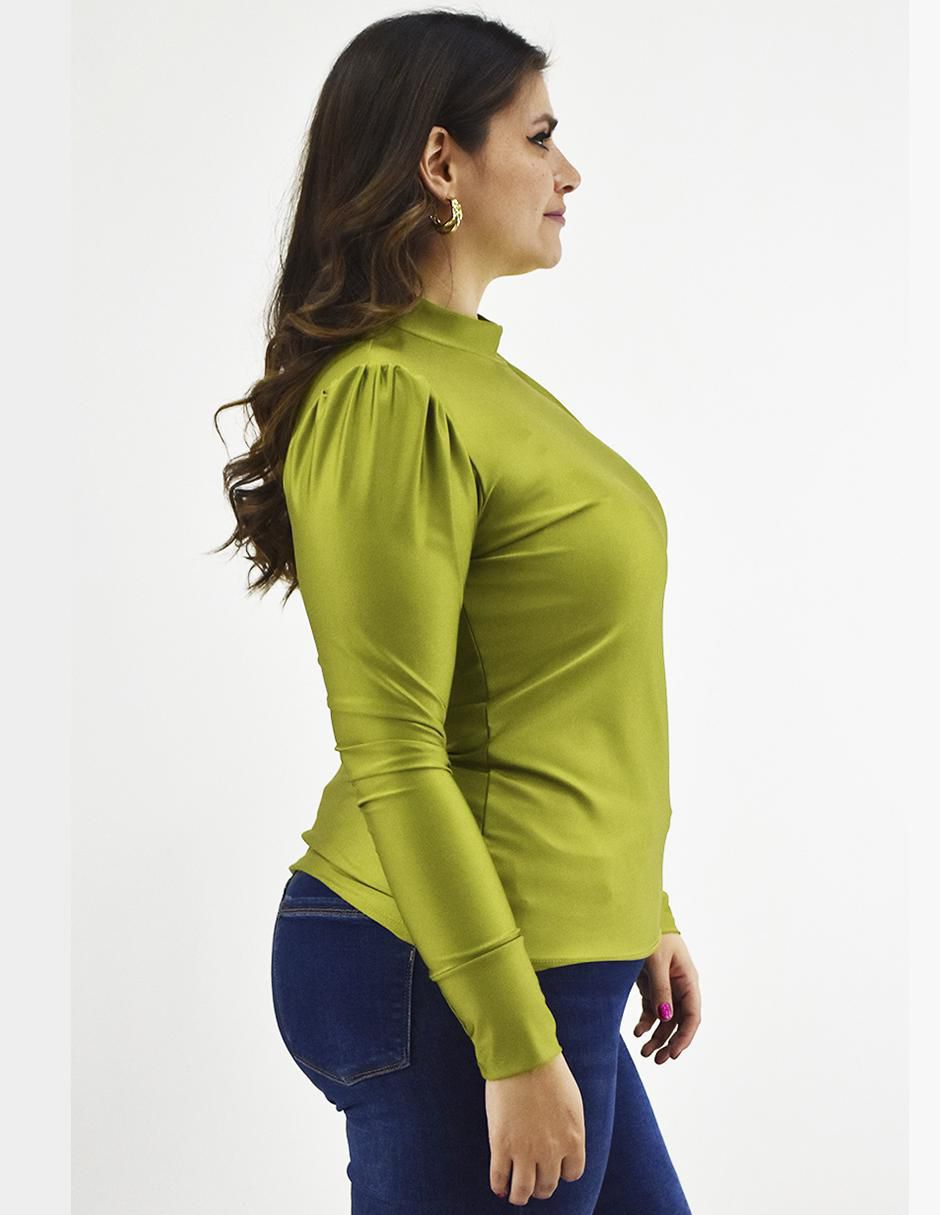 Blusa manga larga para mujer 5