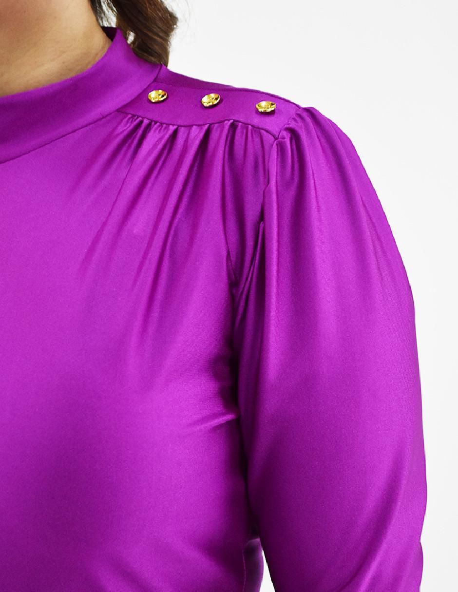Blusa manga larga para mujer 4