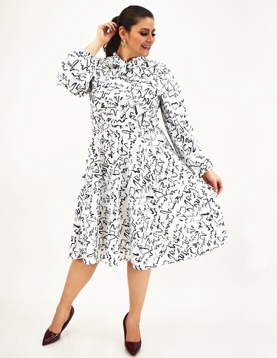 Vestido midi de fiesta 6