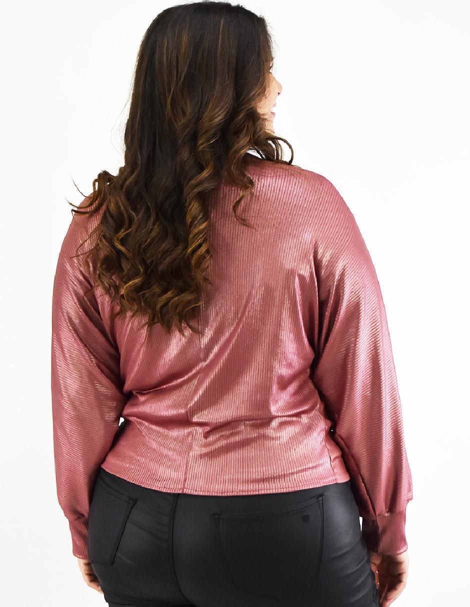 Suéter cuello simulado para mujer 3