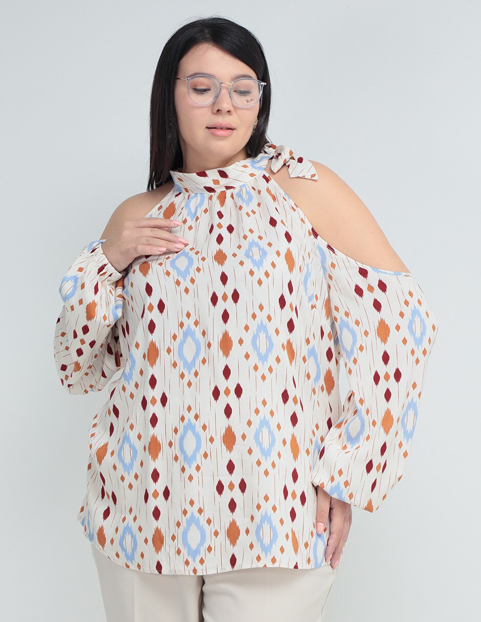 Blusa manga larga para mujer 1