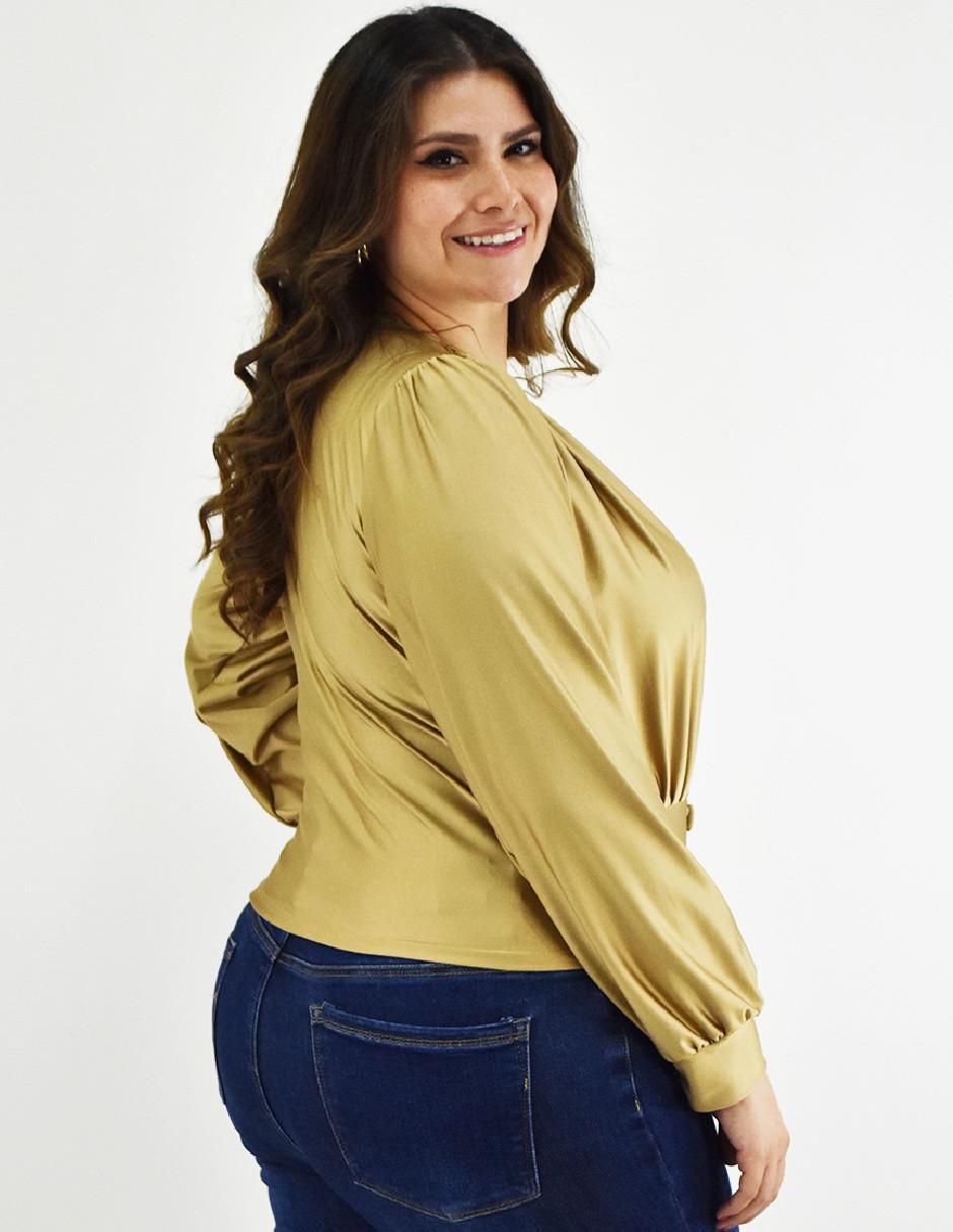 Blusa manga larga para mujer 3