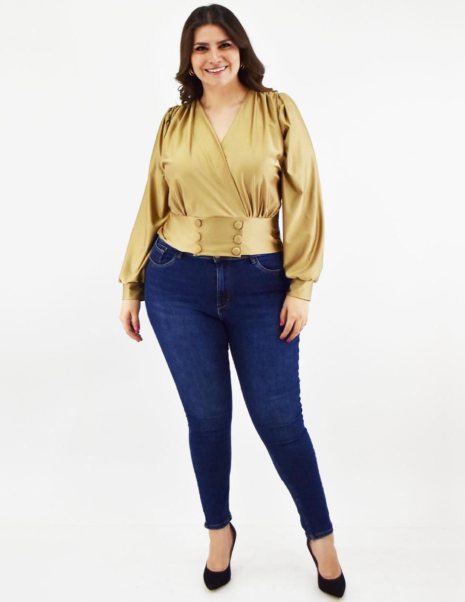 Blusa manga larga para mujer 4