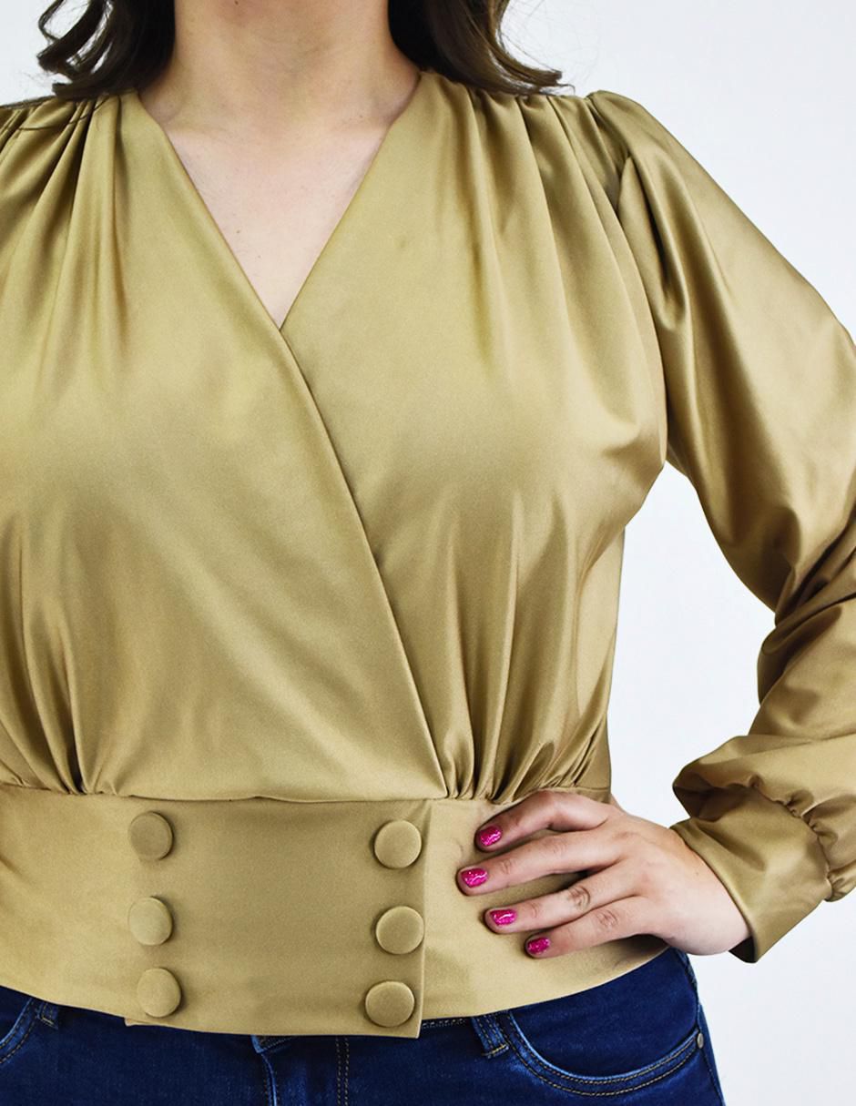 Blusa manga larga para mujer 5