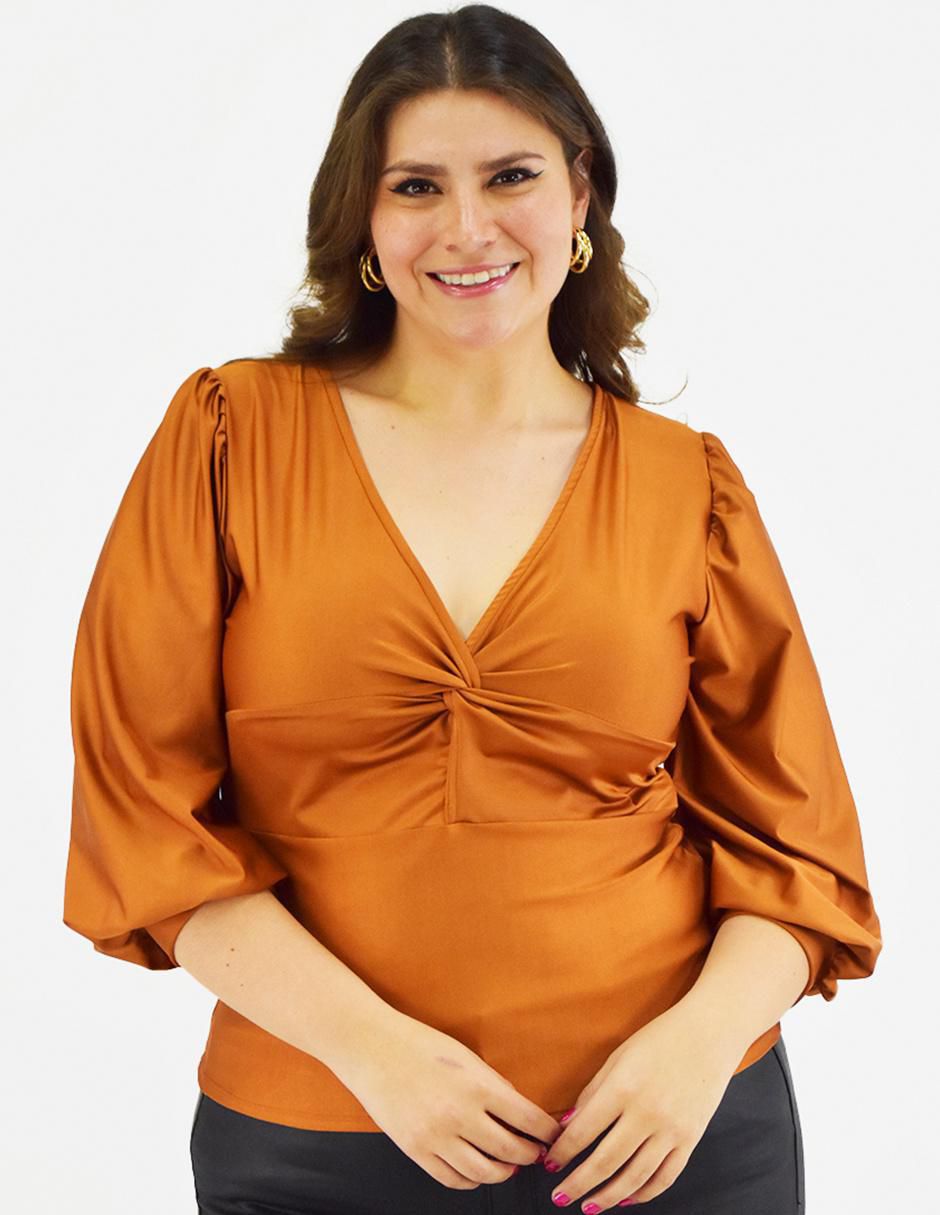 Blusa manga 3/4 para mujer