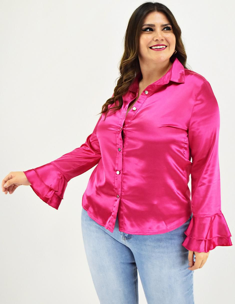 Blusa manga larga para mujer 6