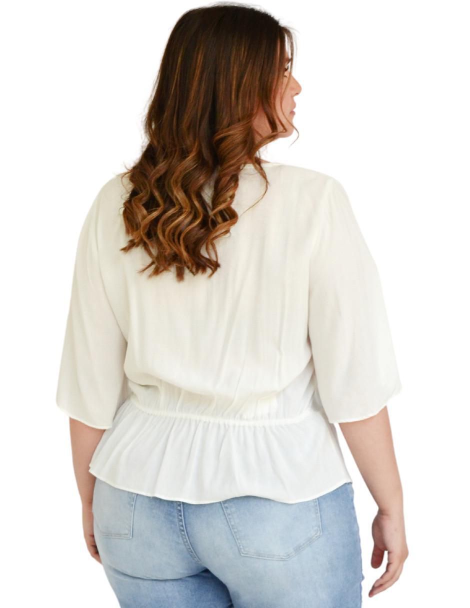 Blusa túnica manga 3/4 para mujer 3