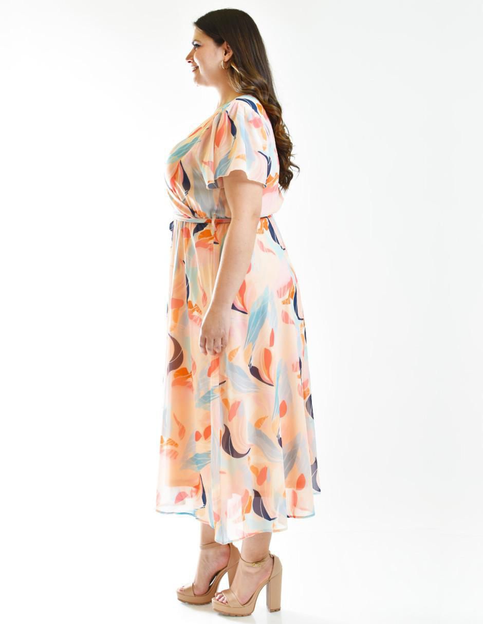 Vestido midi casual para mujer 2