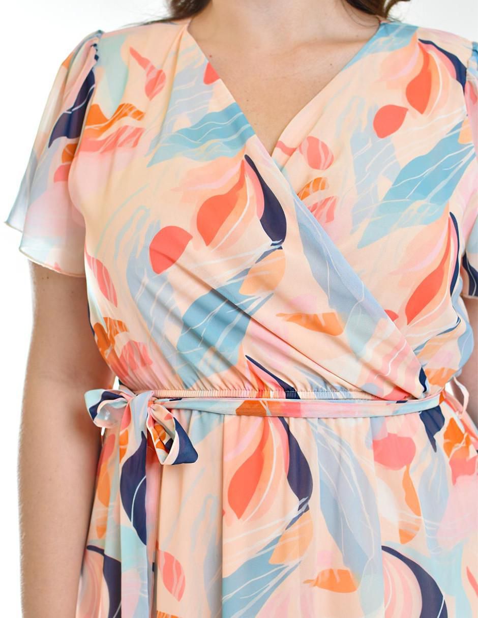 Vestido midi casual para mujer 4