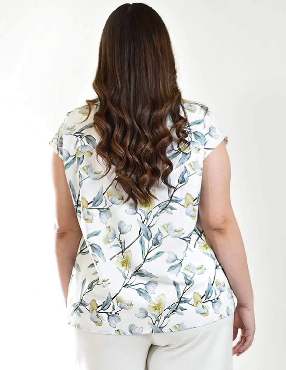 Blusa manga corta para mujer 3