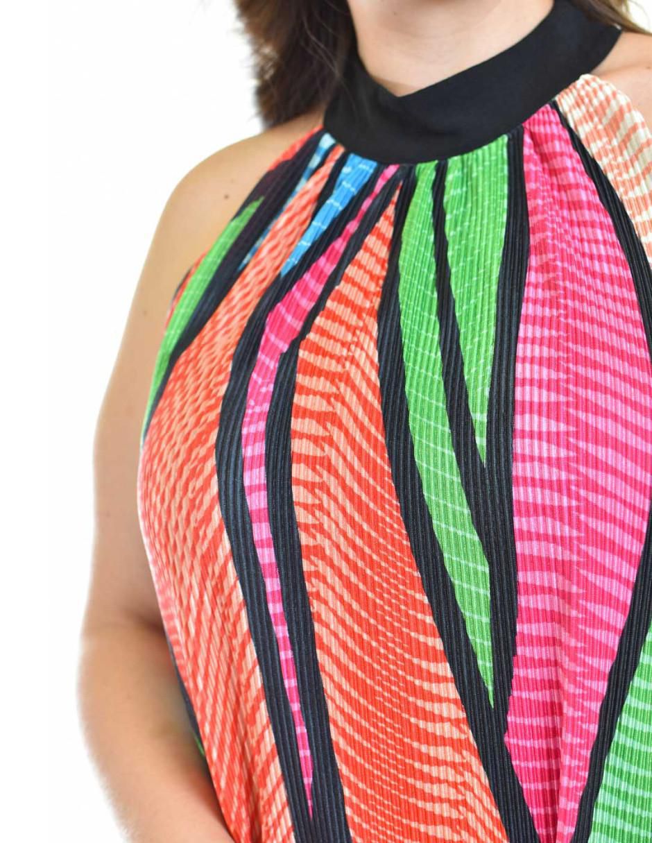 Vestido a la rodilla de fiesta para mujer 4