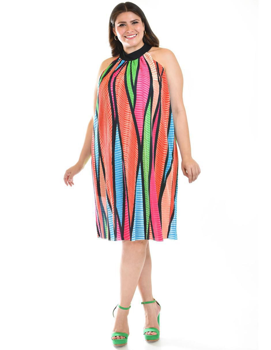 Vestido a la rodilla de fiesta para mujer 6