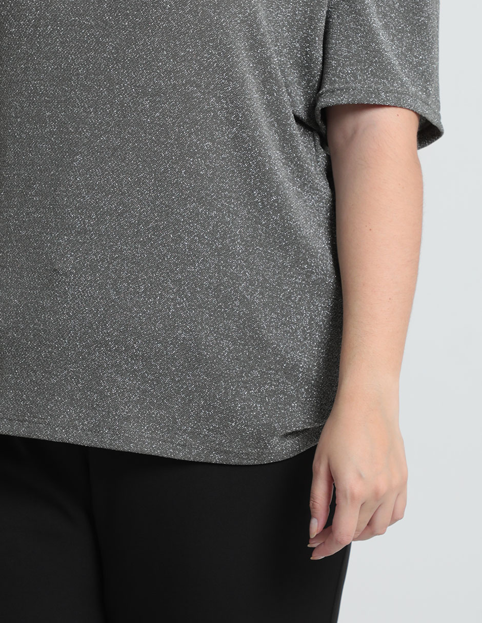 Blusa manga corta para mujer 5