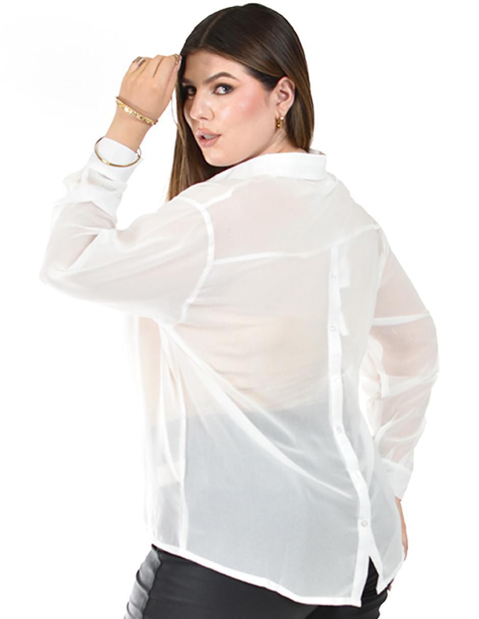 Blusa manga larga para mujer 4