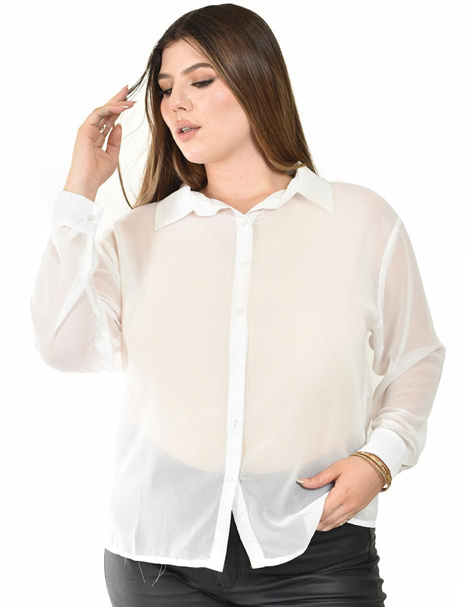 Blusa manga larga para mujer 5