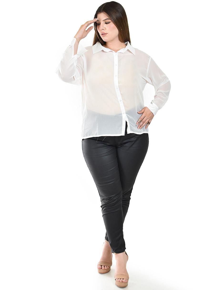 Blusa manga larga para mujer 6