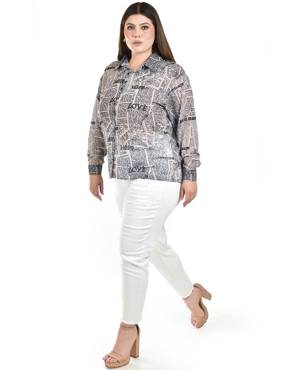 Blusa manga larga para mujer 2
