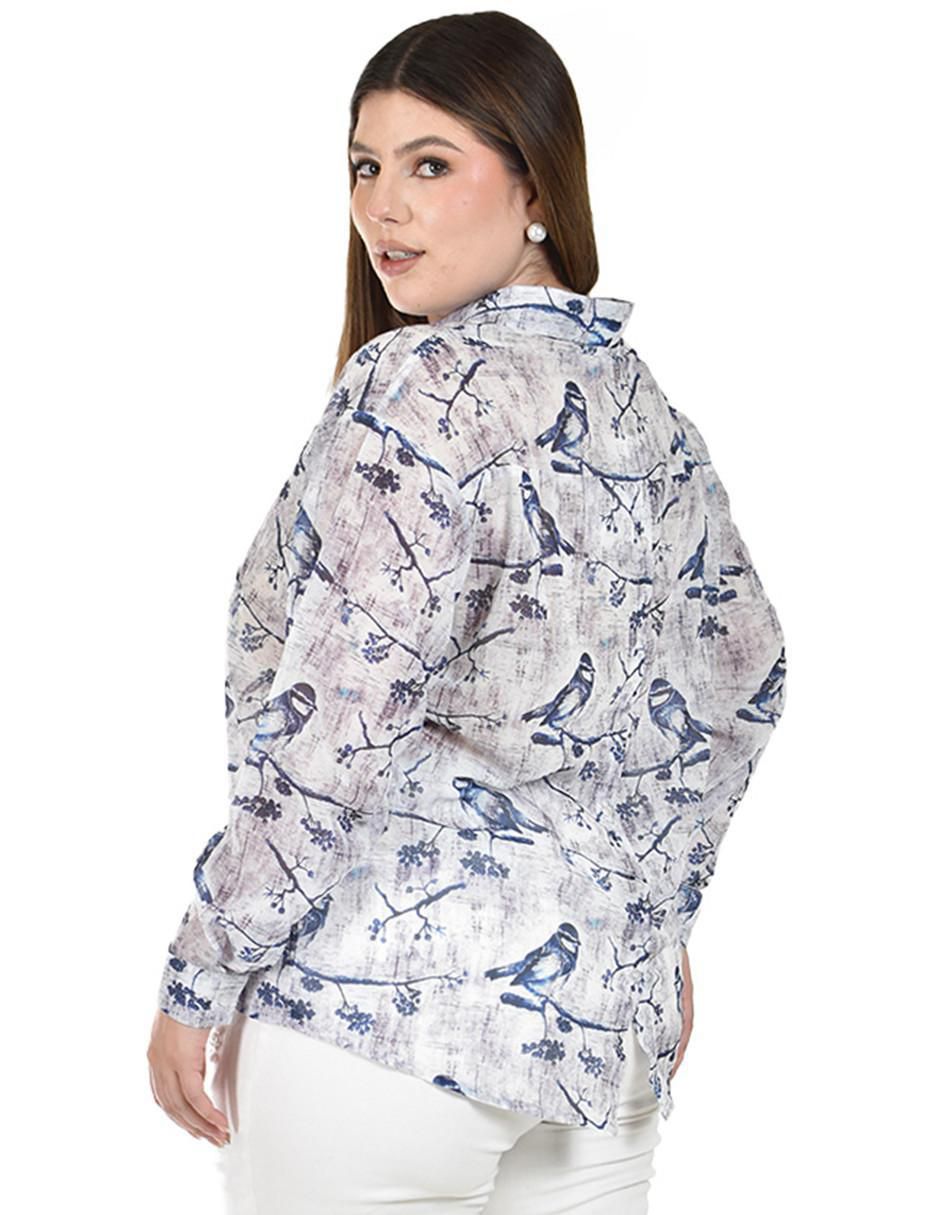Blusa manga larga para mujer 3