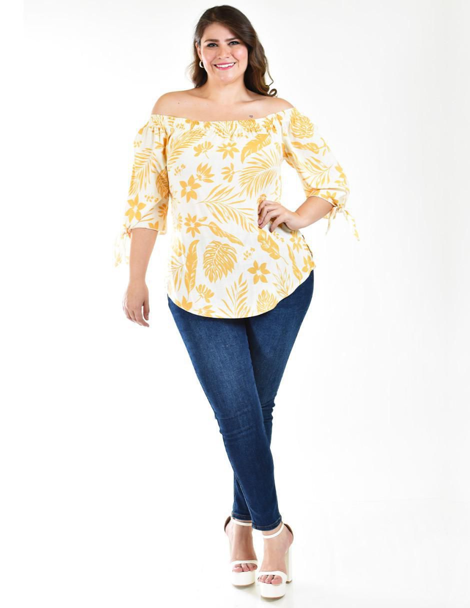 Blusa manga 3/4 para mujer 5