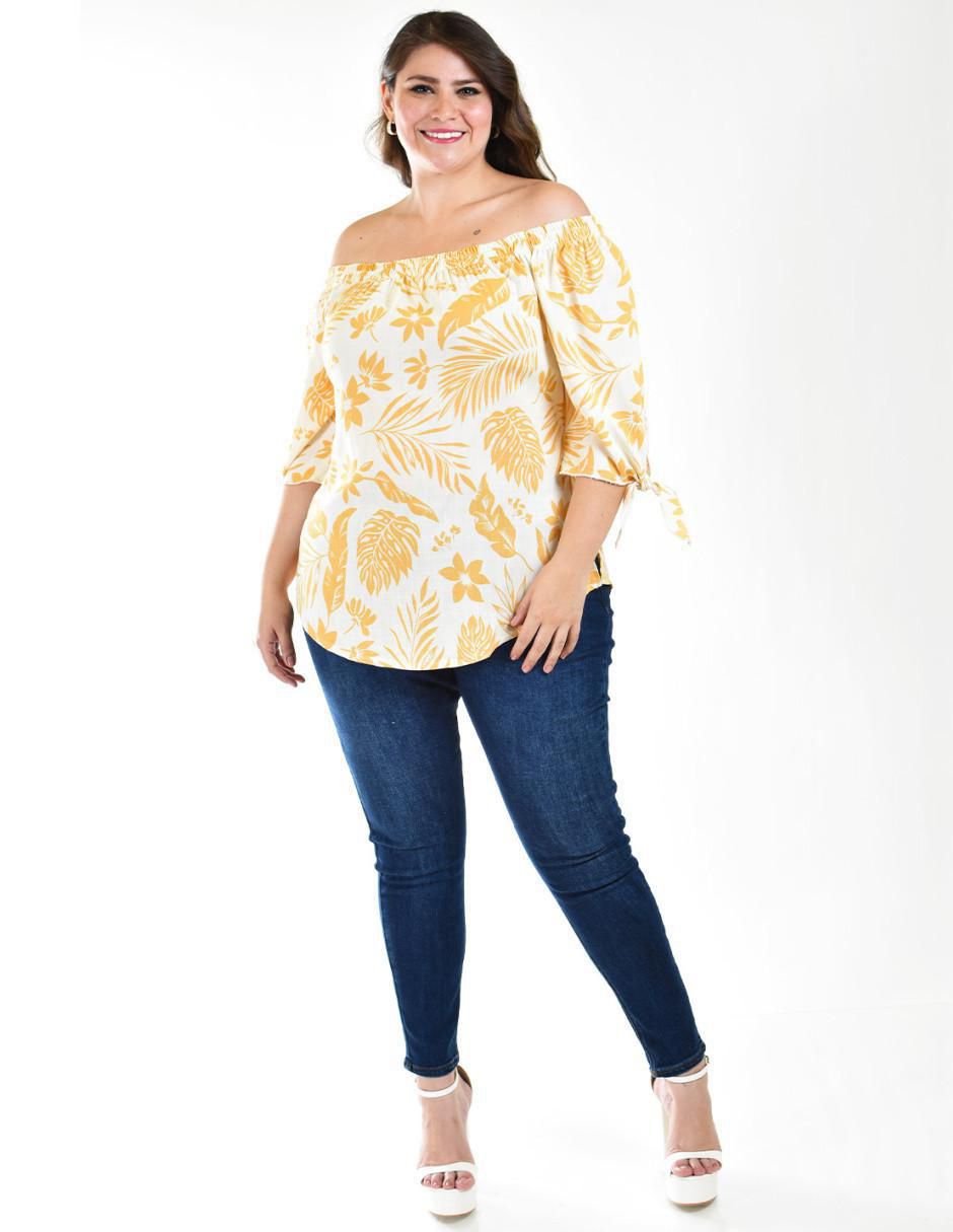 Blusa manga 3/4 para mujer 6