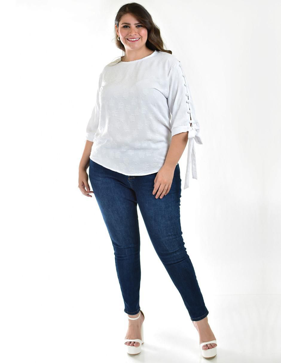 Blusa manga 3/4 para mujer 5