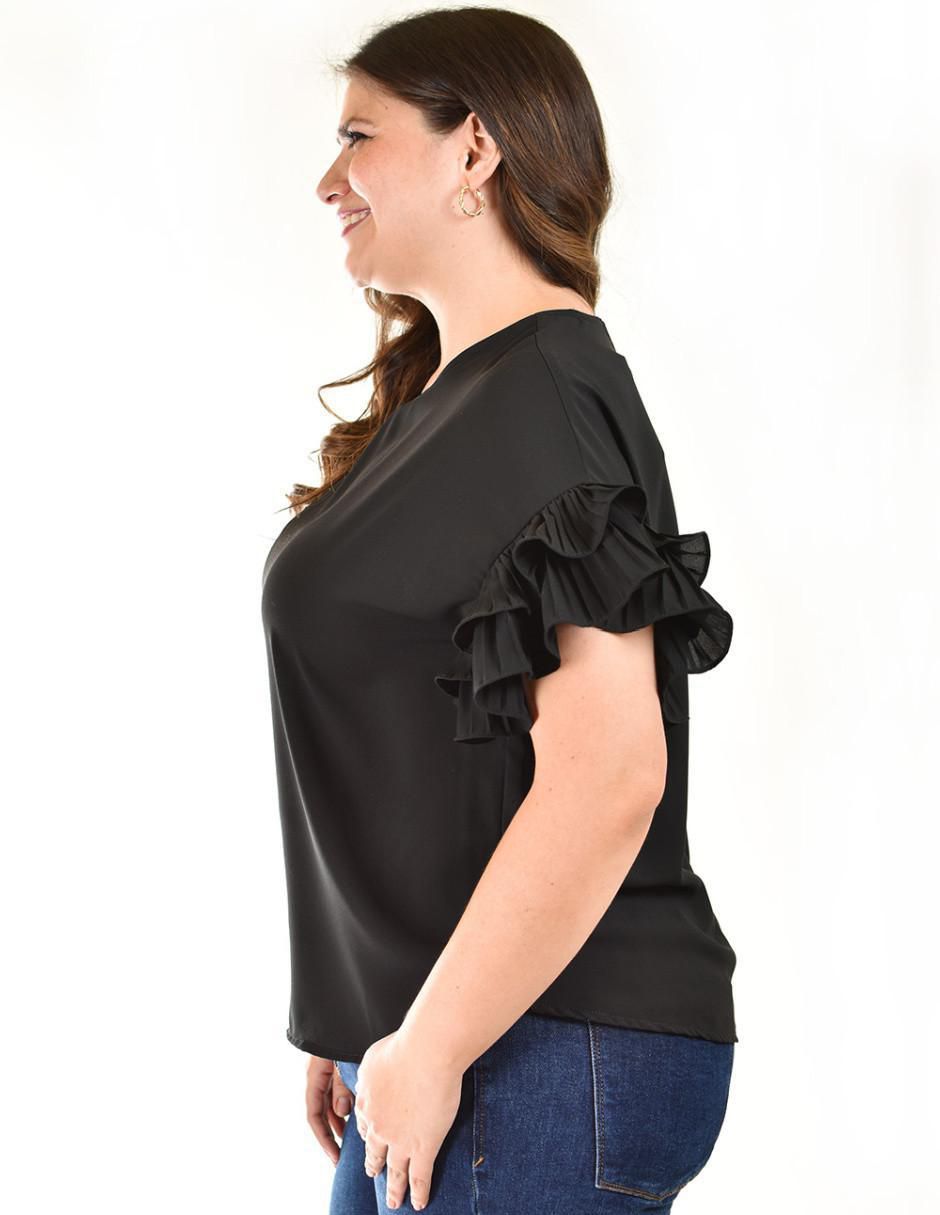 Blusa manga corta para mujer 2