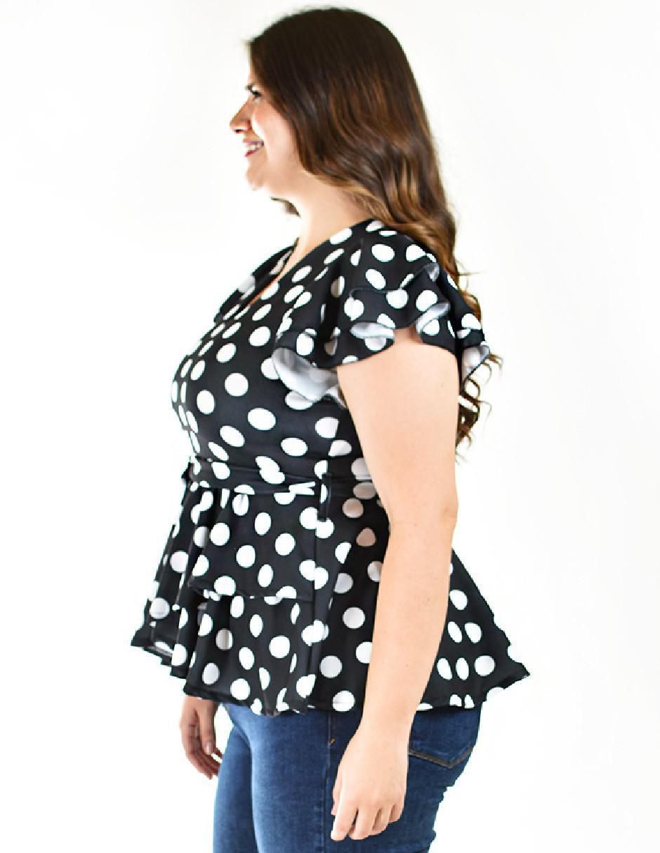 Blusa manga corta para mujer 2