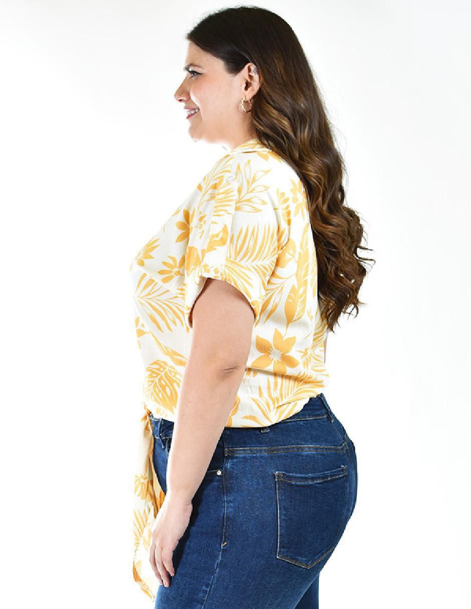 Blusa manga corta para mujer 2