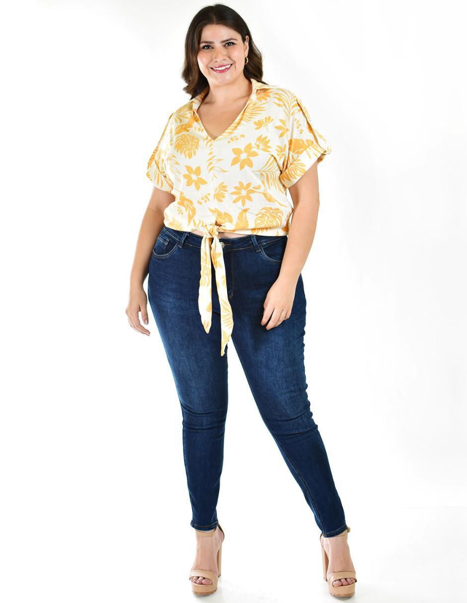 Blusa manga corta para mujer 6