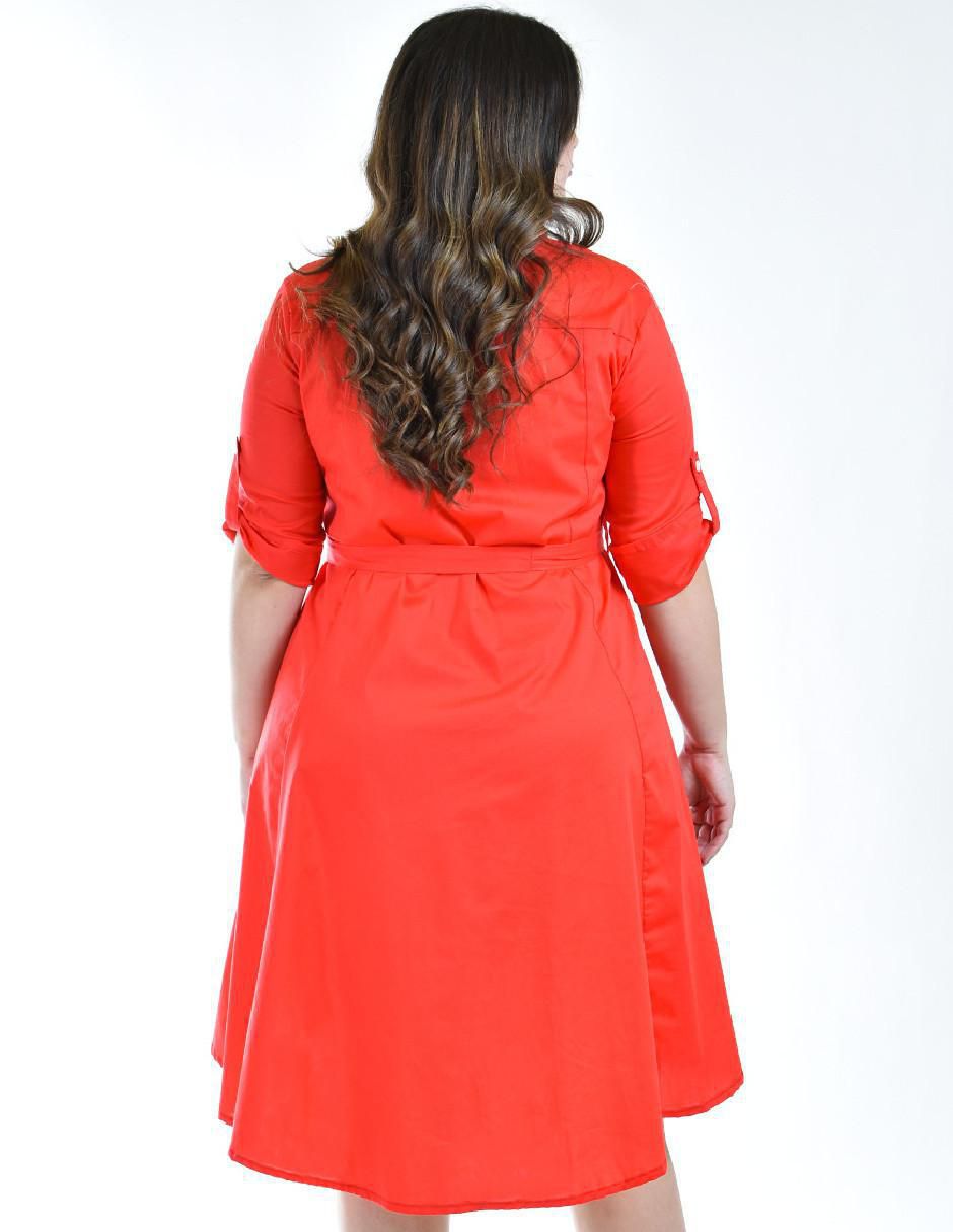 Vestido arriba de la rodilla casual para mujer 3