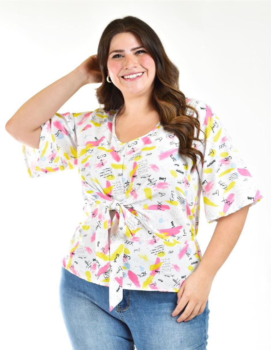 Blusa manga 3/4 para mujer 2