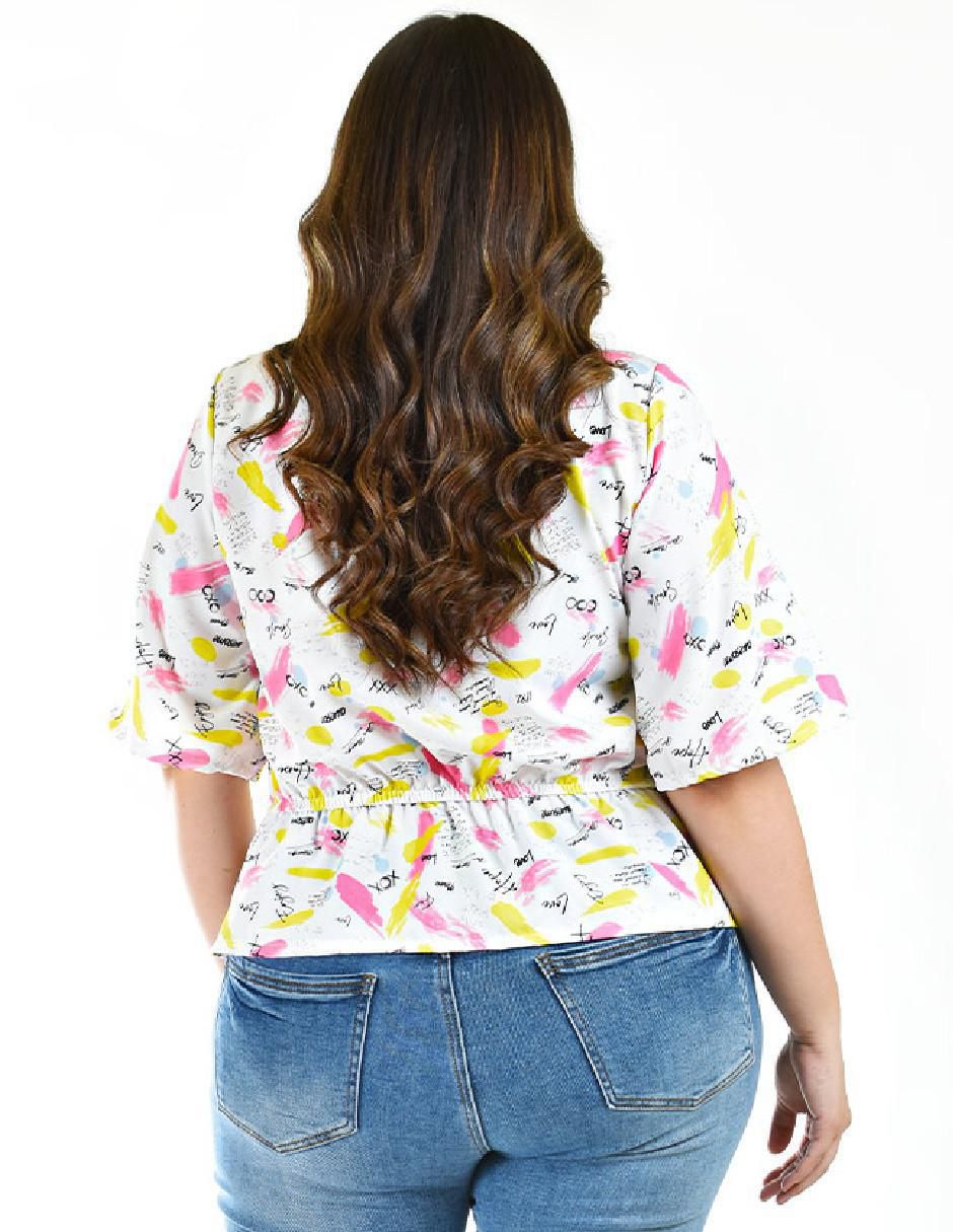 Blusa manga 3/4 para mujer 3