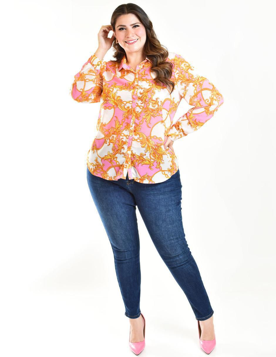 Blusa manga larga para mujer 6