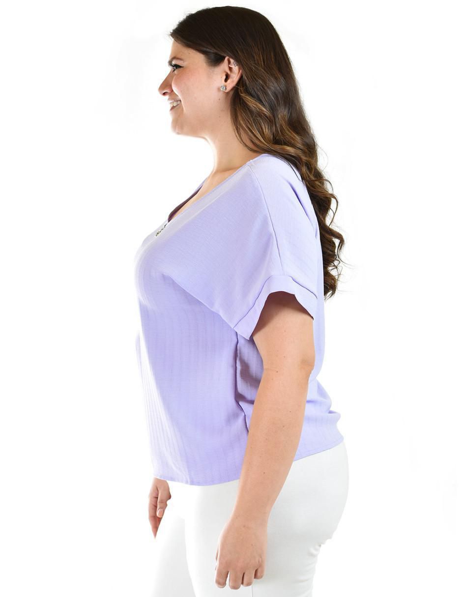 Blusa manga corta para mujer 2