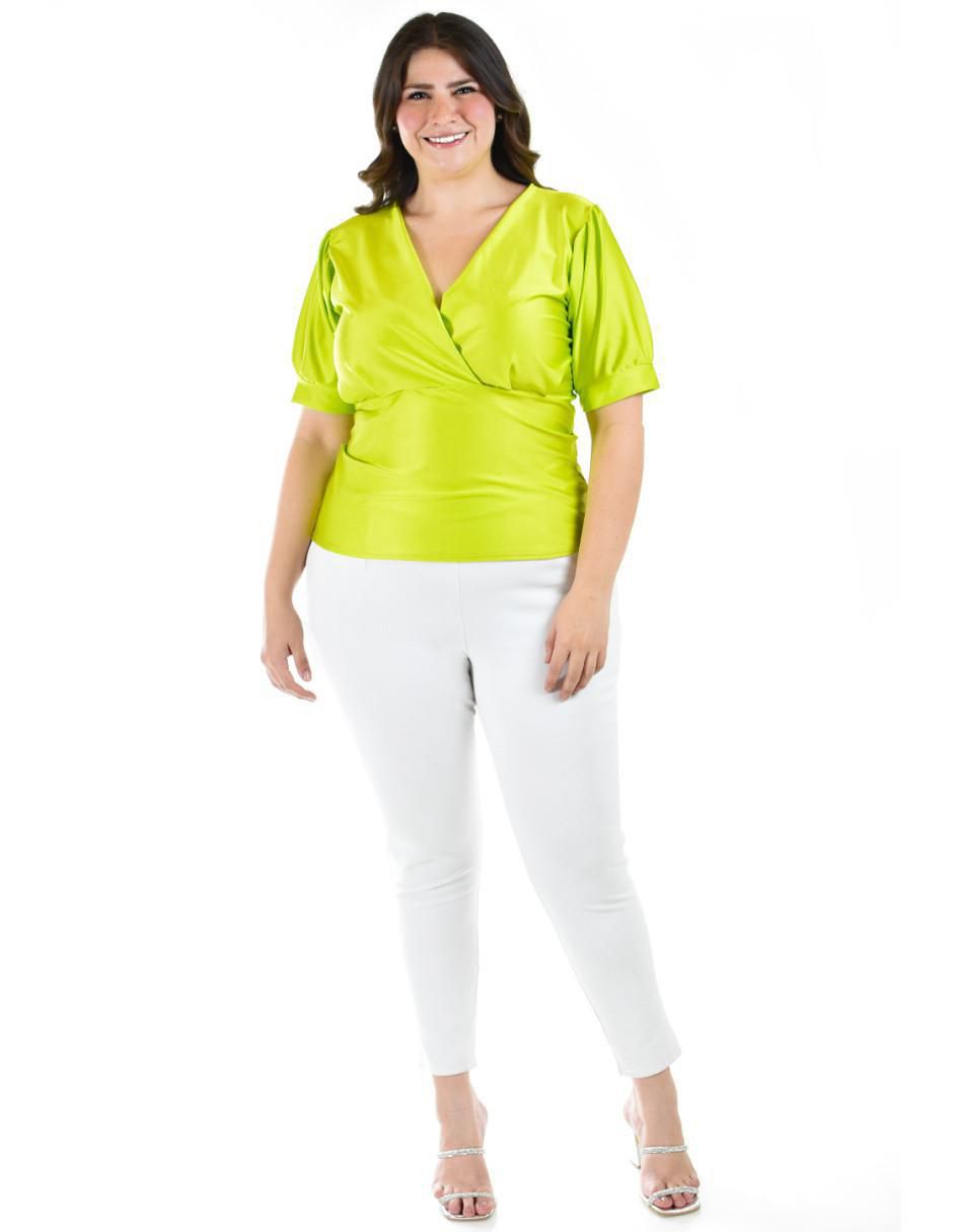Blusa manga corta para mujer 5