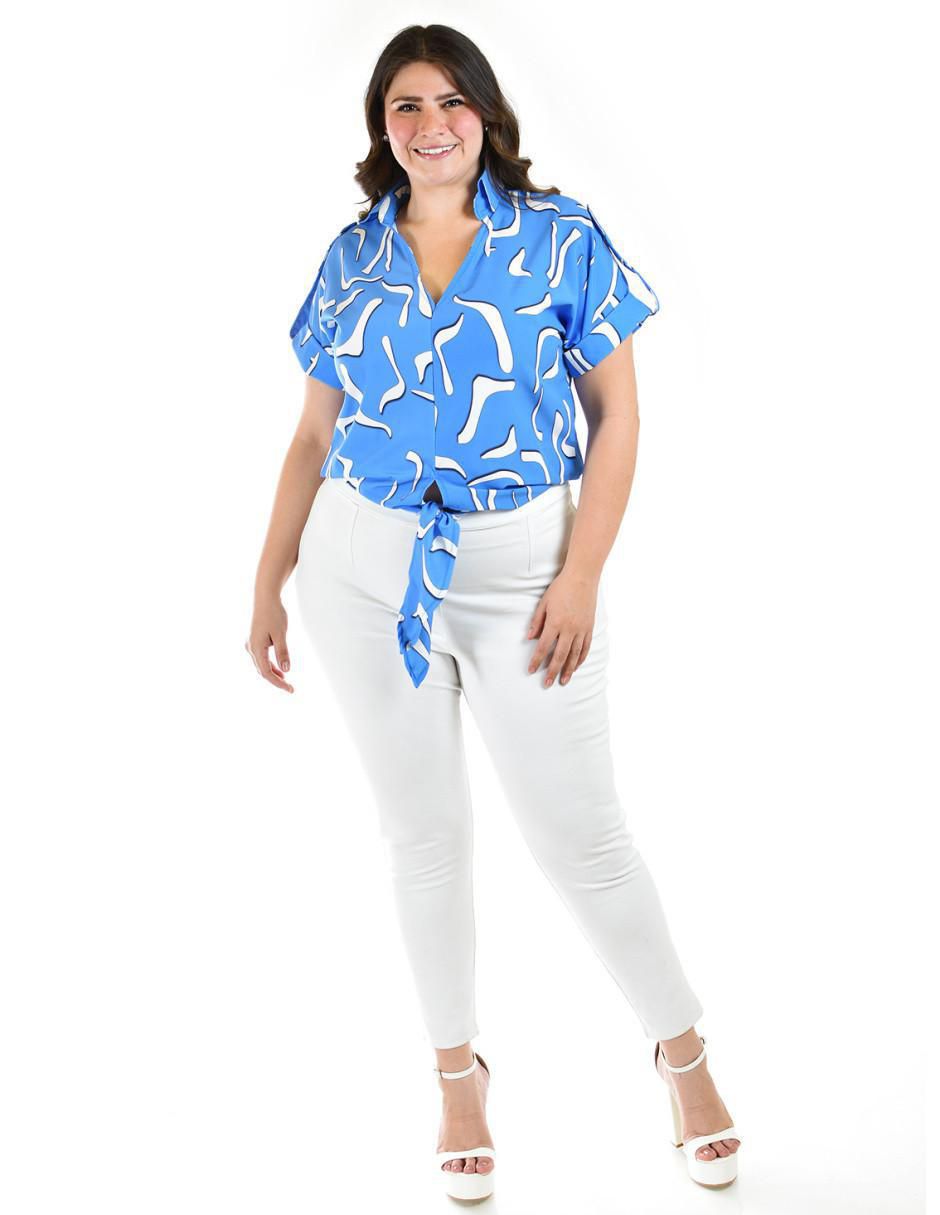 Blusa manga corta para mujer 6