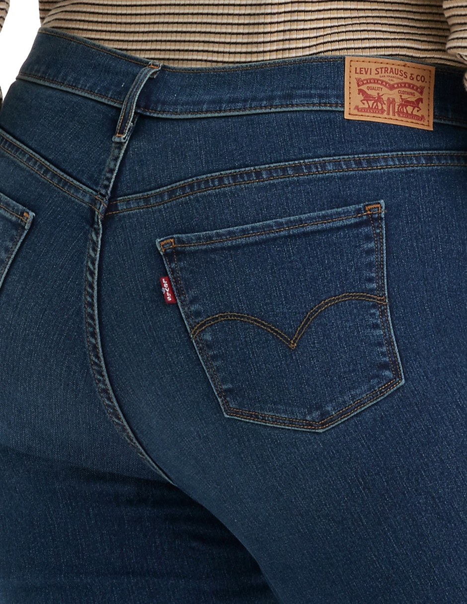 Jeans straight para mujer 4