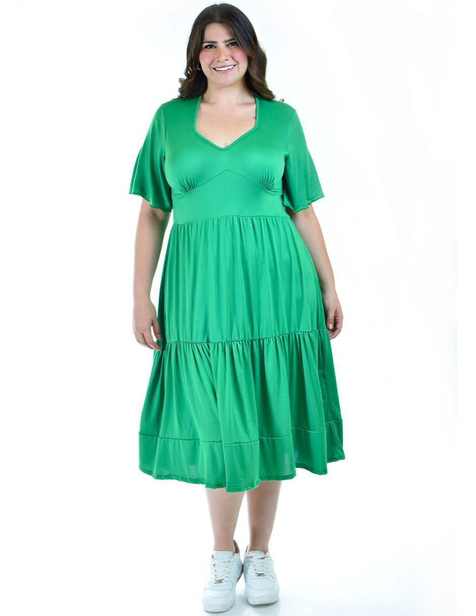 Vestido midi casual para mujer