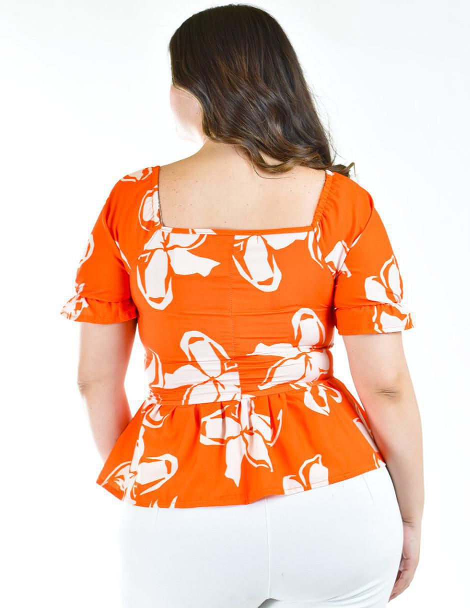 Blusa manga corta para mujer 3